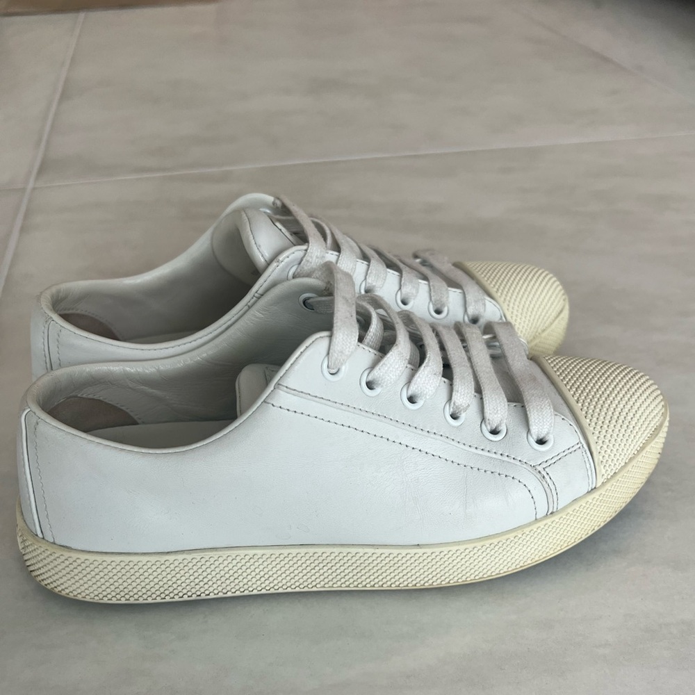 Prada white sneakers